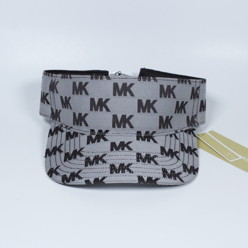 Michael Kors Monogram & Logo Jacquard Visor — New with Tags (NWT)